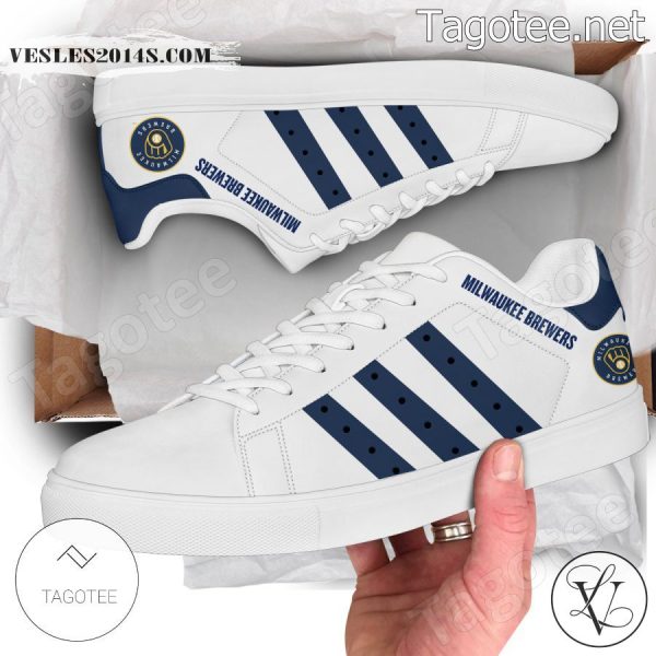 Milwaukee Brewers Logo Stan Smith Shoes