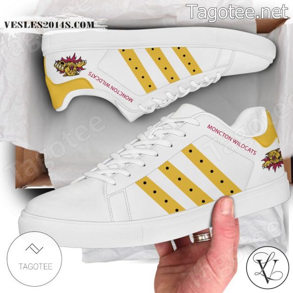 Moncton Wildcats Hockey Stan Smith Shoes