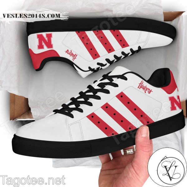 Nebraska Cornhuskers Print Stan Smith Shoes Style