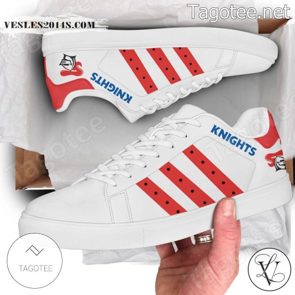 Newcastle Knights NRL Logo Stan Smith Shoes