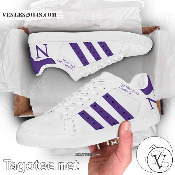 Northwestern University Stan Smith Shoes