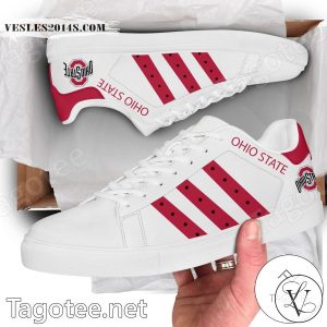 Ohio State NCAA Stan Smith Shoes