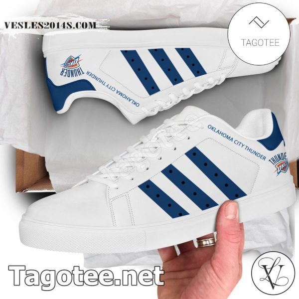 Oklahoma City Thunder Logo Stan Smith Shoes