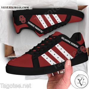 Oklahoma Sooners Print Stan Smith Shoes Style