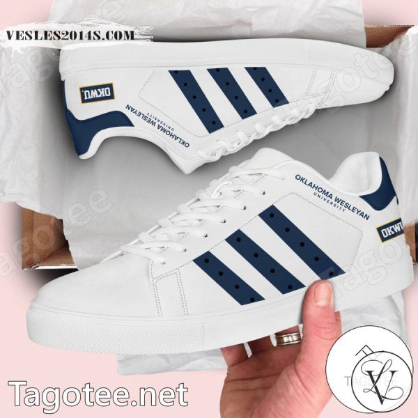 Oklahoma Wesleyan University Logo Stan Smith Shoes