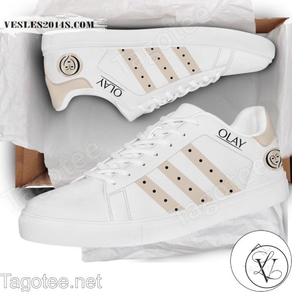 Olay Logo Print Stan Smith Shoes