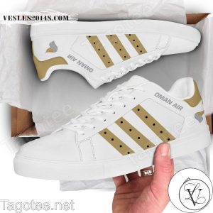 Oman Air Logo Stan Smith Shoes