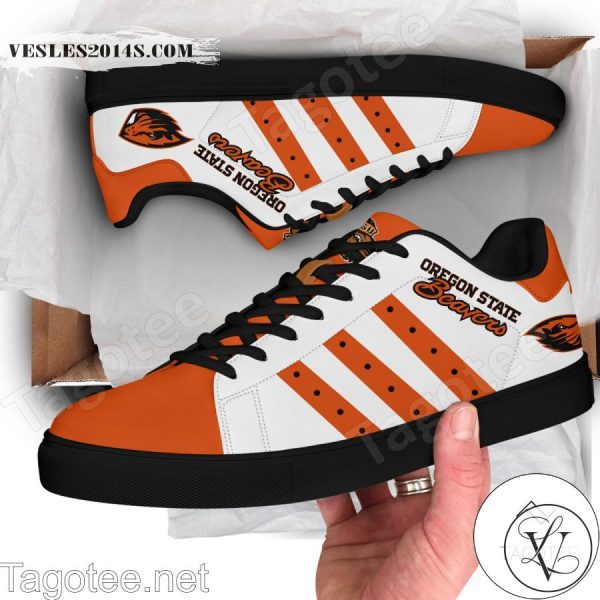 Oregon State Beavers Print Stan Smith Shoes Style