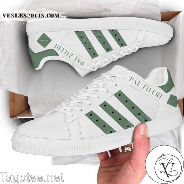 Pal Zileri Logo Print Stan Smith Shoes