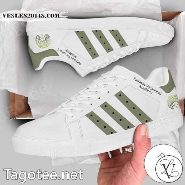 Pathway Vocational Academy Logo Stan Smith Shoes