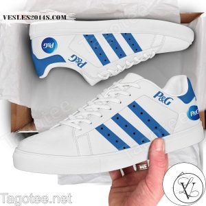 Procter and Gamble Logo Print Stan Smith Shoes