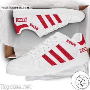 REWE Logo Print Stan Smith Shoes