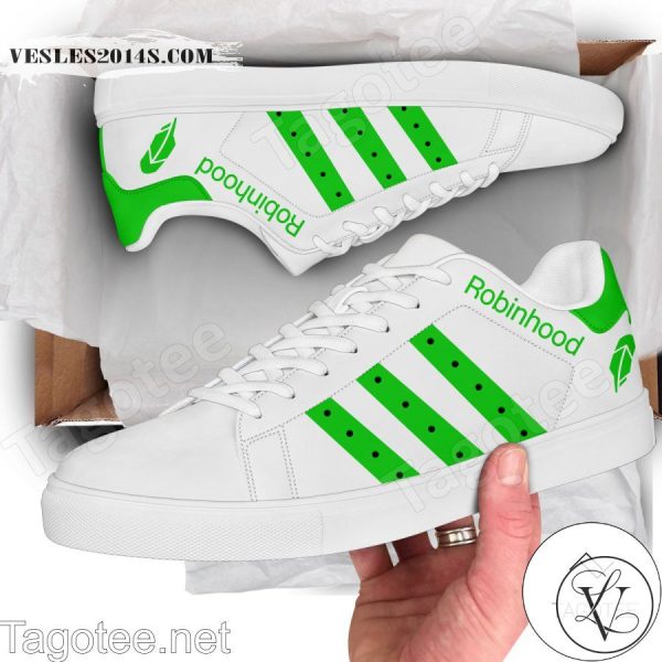 Robinhood Logo Print Stan Smith Shoes