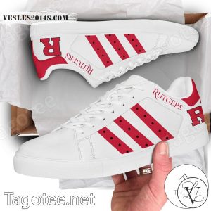 Rutgers NCAA Stan Smith Shoes