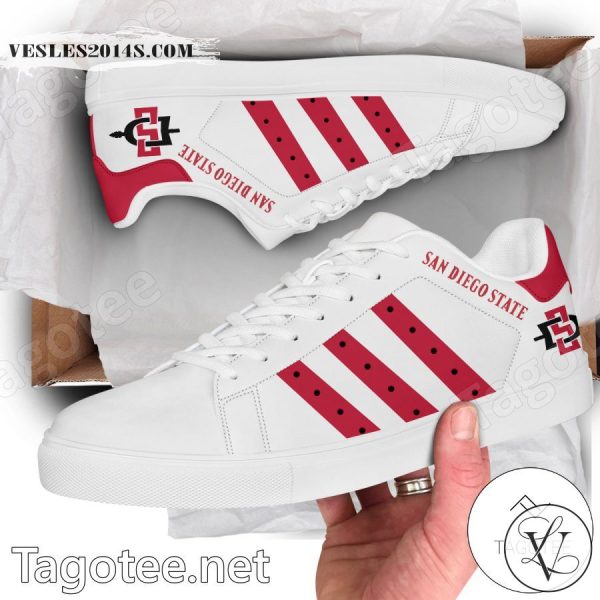 San Diego State NCAA Stan Smith Shoes