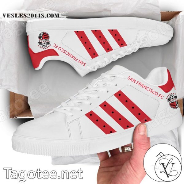 San Francisco FC Logo Stan Smith Shoes