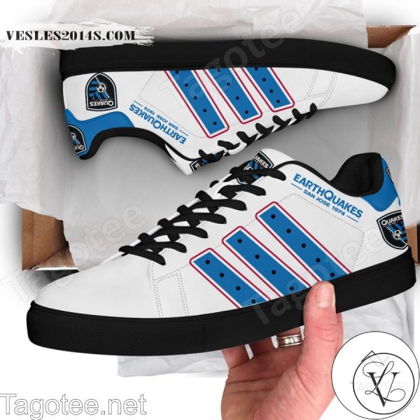 San Jose Earthquakes Print Stan Smith Shoes Style