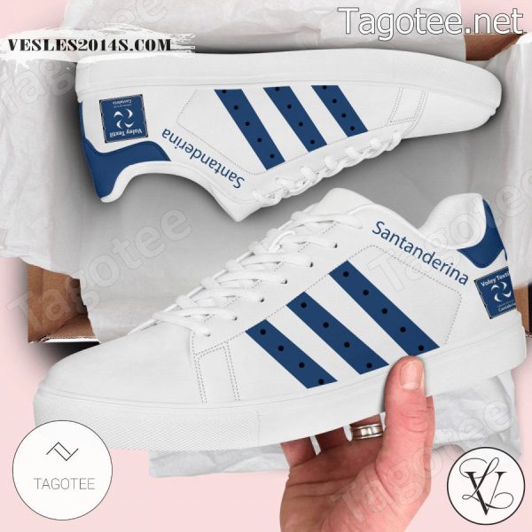 Santanderina Logo Stan Smith Shoes