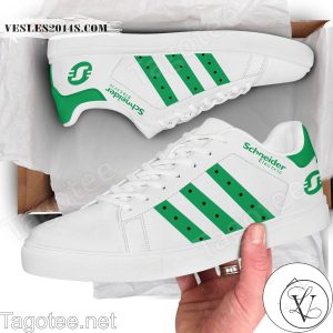 Schneider Electric Logo Print Stan Smith Shoes