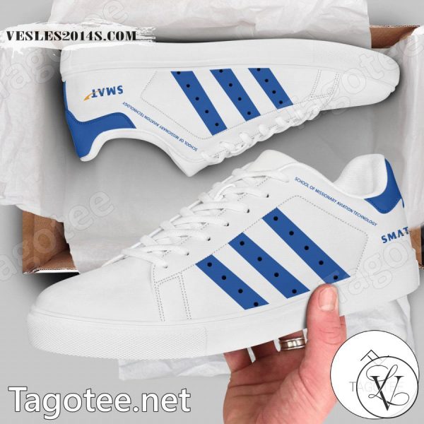 School of Missionary Aviation Technology Logo Stan Smith Shoes