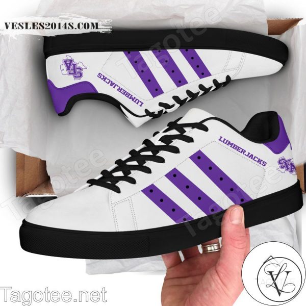 Stephen F Austin Lumberjacks Print Stan Smith Shoes Style