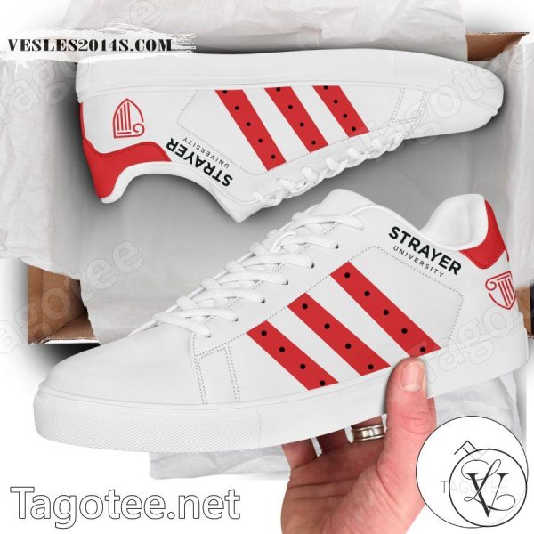 Strayer University Logo Stan Smith Shoes