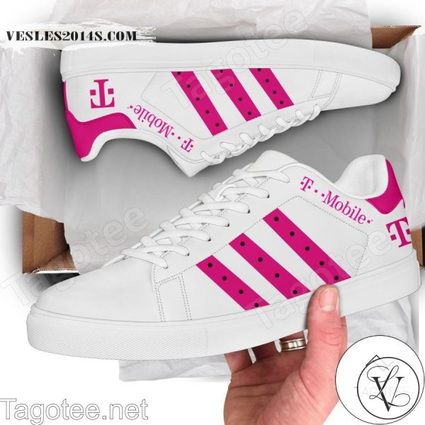 T-Mobile Logo Print Stan Smith Shoes