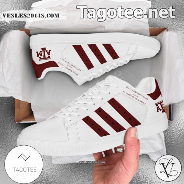 Texas A&M University – Baylor College of Dentistry Logo Stan Smith Shoes