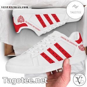 Union De Santa Fe Logo Stan Smith Shoes