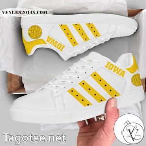 University of Iowa Logo Stan Smith Shoes