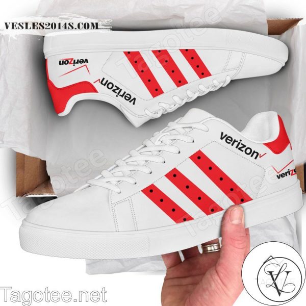 Verizon Communications Logo Print Stan Smith Shoes