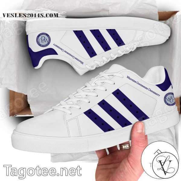 Western Governors University Indiana Logo Stan Smith Shoes