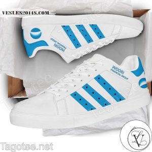 Woori Financial Group Logo Print Stan Smith Shoes