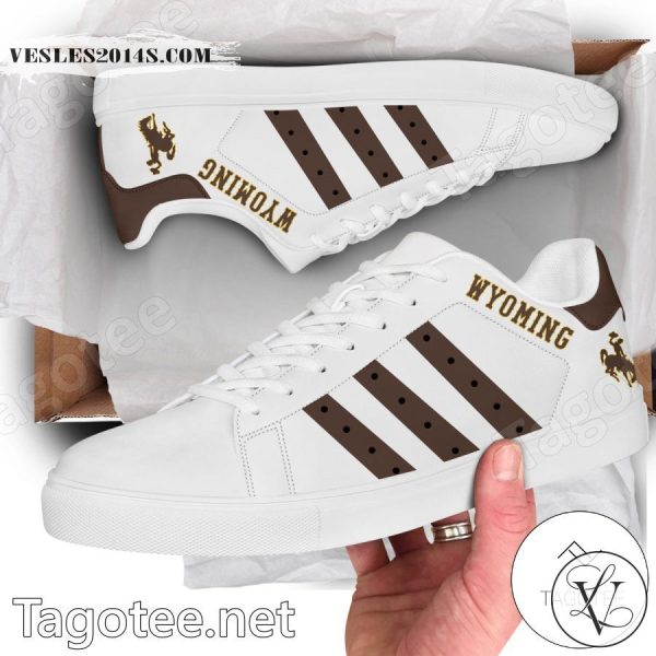 Wyoming NCAA Stan Smith Shoes