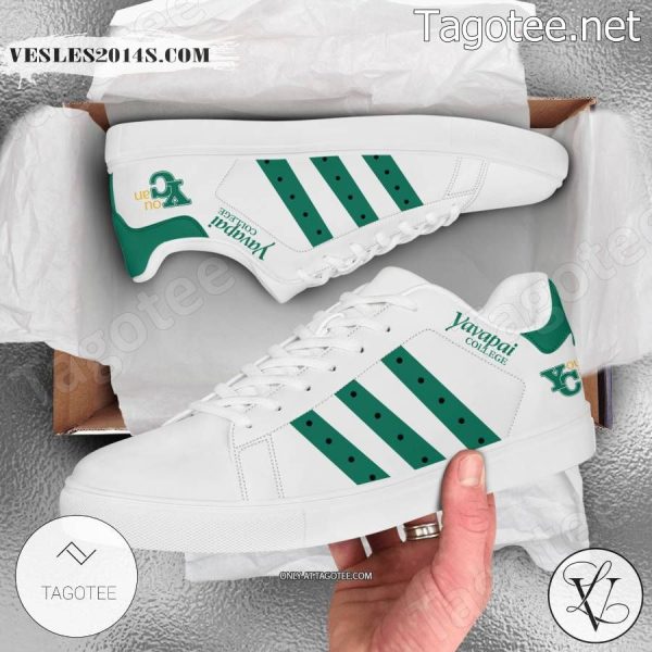 Yavapai College Logo Low Top Shoes