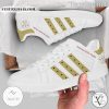 Yeshiva Karlin Stolin Logo Stan Smith Shoes