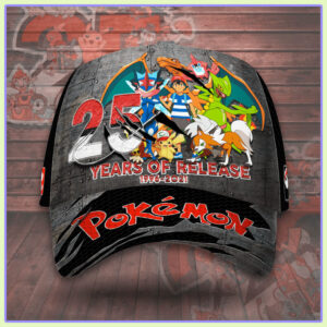 25 Years Of Release Pokemon Cap
