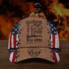 9 11 2001 All Gave Some Some Gave All Custom Name Cap