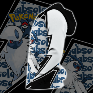 Absol Costume Pokemon Anime 3D Hoodie Shirt
