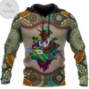 African Girl Pattern Hoodie