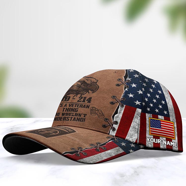 Airborne-Dd-214-ItS-A-Veteran-Thing-You-WouldnT-Understand-Custom-Cap-1