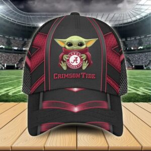 Alabama Crimson Tide And Baby Yoda Classic Cap