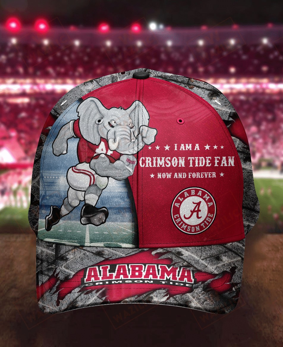 Alabama-Crimson-Tide-I-Am-A-Fan-Now-And-Forever-Cap-Hat-1