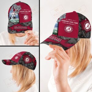 Alabama Crimson Tide I Am A Fan Now And Forever Cap Hat