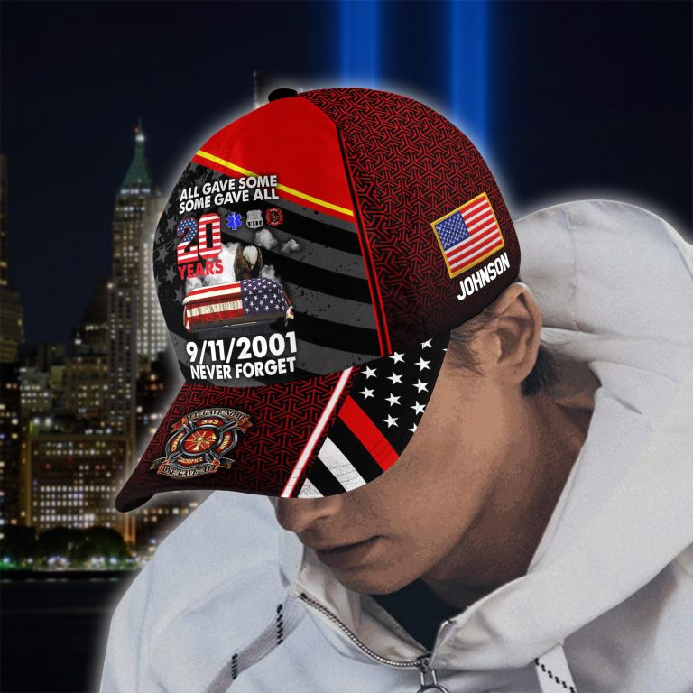 All-Gave-Some-Some-Gave-All-20-Year-Remembrace-9-11-2001-Never-Forget-Custom-Name-Cap-1