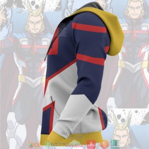 All Might My Hero Academia Toshinori Yagi Anime Costume 3D Shirt Hoodie