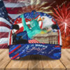 America Flag Happy Fourth Of July All Over Printed Classic Cap