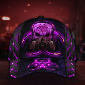 American Biohazard Skull Cap