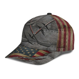American Flag Hockey Cap