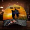 American Flag Honor The Fallen Thank The Living Cap